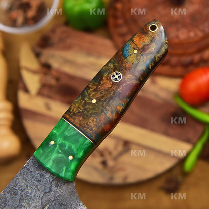 Outdoor Cooking Cleaver Handmade Kitchen Veggies meat Cleaver  Valentines Day Gifts, Birthday Gifts, Anniversary Gifts